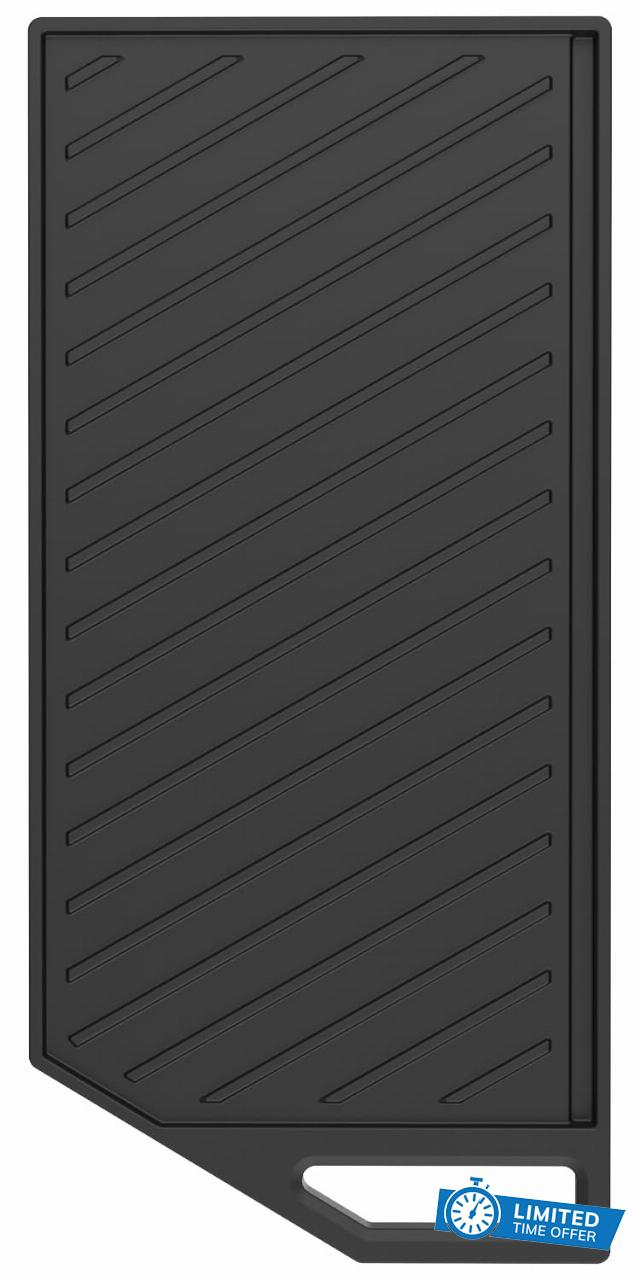 GASLAND Chef GD-S20C 2-in-1 Reversible Cast Iron Grill/Griddle for Gas Stovetop with Comfortable Handles