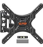 ELIVED UL Listed Full Motion TV Monitor Wall Mount for Most 14-42 Inch LED LCD Flat Screen TVs & ...