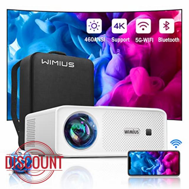 5G WiFi Bluetooth Projector