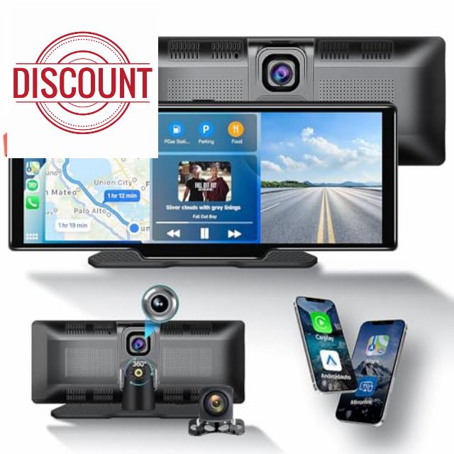 25HOURS Wireless Apple Carplay Car Stereo