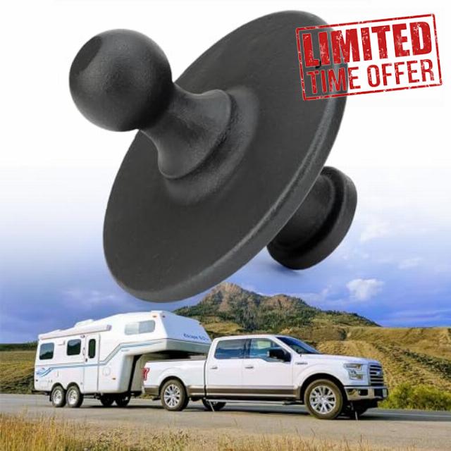 Qagea Gooseneck Ball Adapter Hitch 2085295