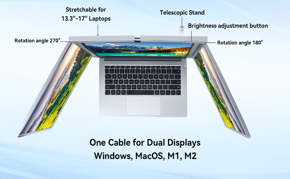 Cihysul Dual Portable Monitor