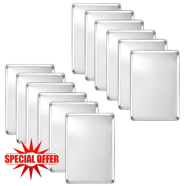 HARDURA Aluminum Baking Sheet Pan 18”L X 26”W X 1”H Cookie Sheet