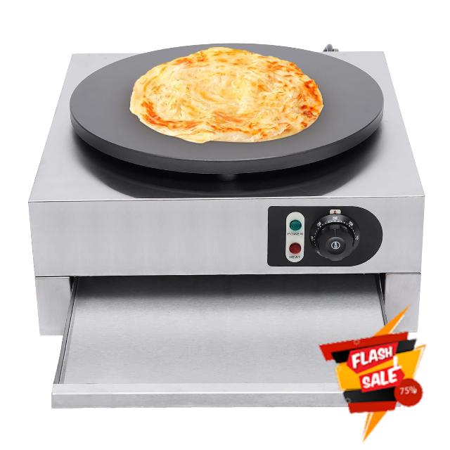 BBISYS 16'' Commercial Electric Crepe Maker Machine