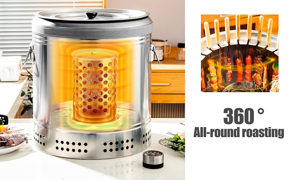 Charcoal Barbecue Grill