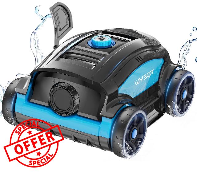 (2024 New) WYBOT Cordless Robot Pool Vacuum Cleaner
