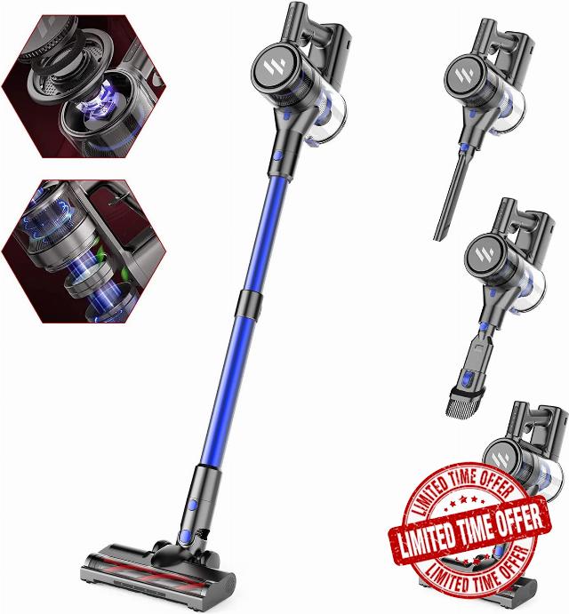 Vacuum Cleaner Cordless Vacuum Stick Cordless Vacuum Cleaner with 23Kpa Super Suction