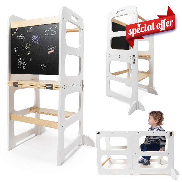Chef's Haven Toddler Kitchen Stool Helper
