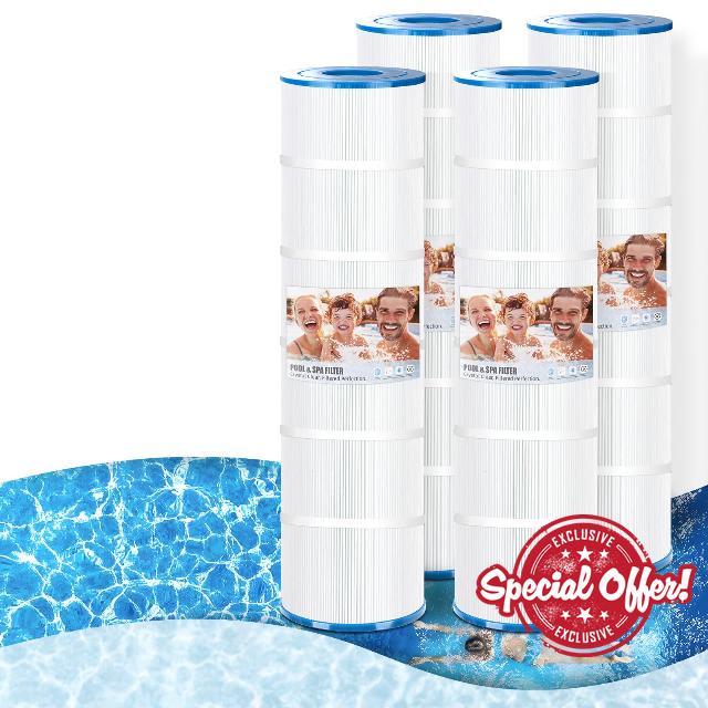 4Pack Pool Filter Cartridge Replacement For Unicel C-7488