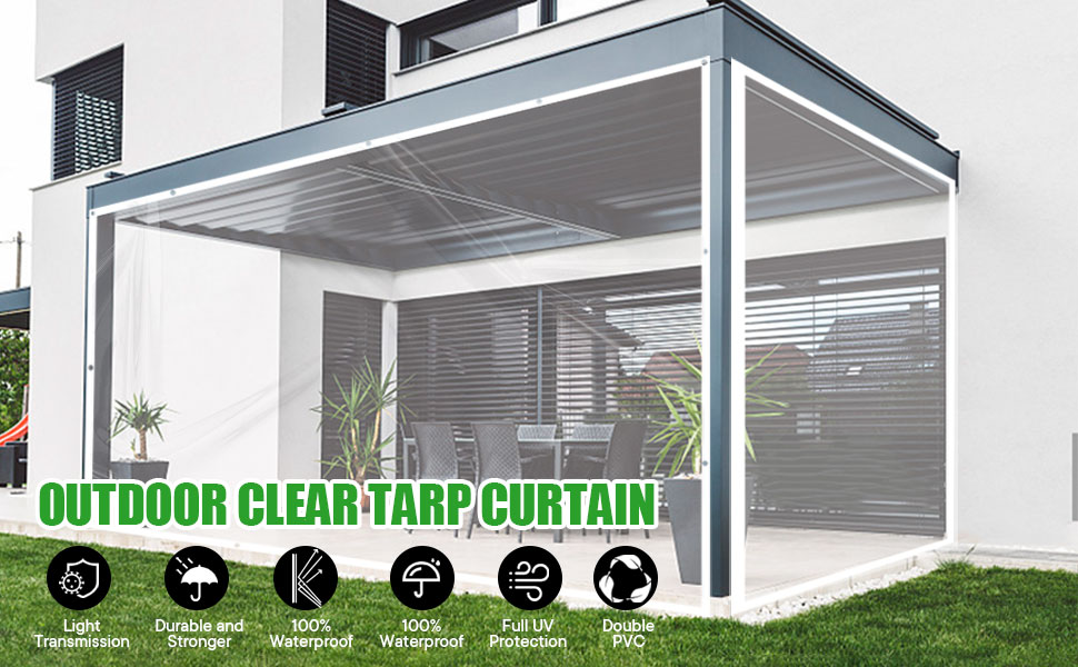 Clear PVC Tarpaulins