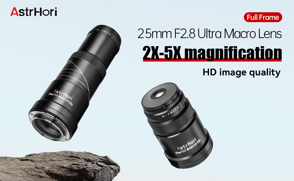 AstrHori 25mm F2.8 Ultra Macro Lens