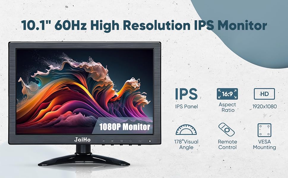 10.1 Inch small hdmi monitors