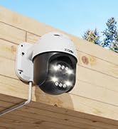 ZOSI H.265+ 4K 16CH PoE Security Camera System, 12 X Wired 5MP (3K) Dome PoE IP Cameras Outdoor I...
