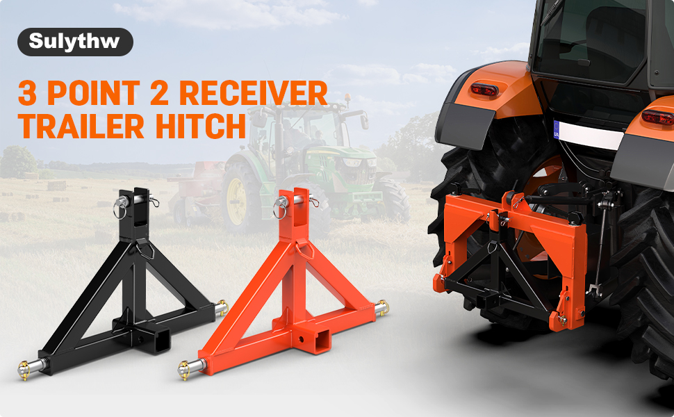 3 Point Hitch Receiver Quick Hitch Compatible 3 Point Hitch Attachments Towing Receievr