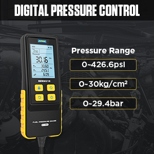 Fuel Injection Pressure Tester Kit Gauge