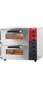 double pizza oven