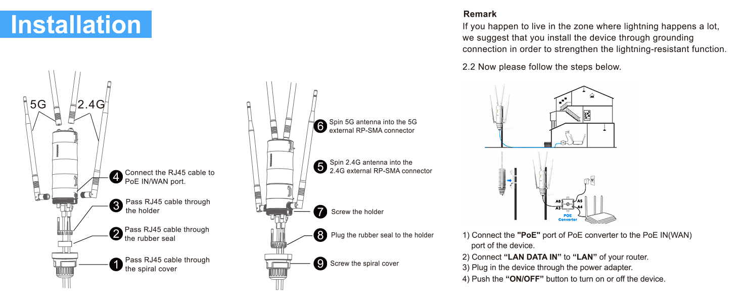 outdoor extender