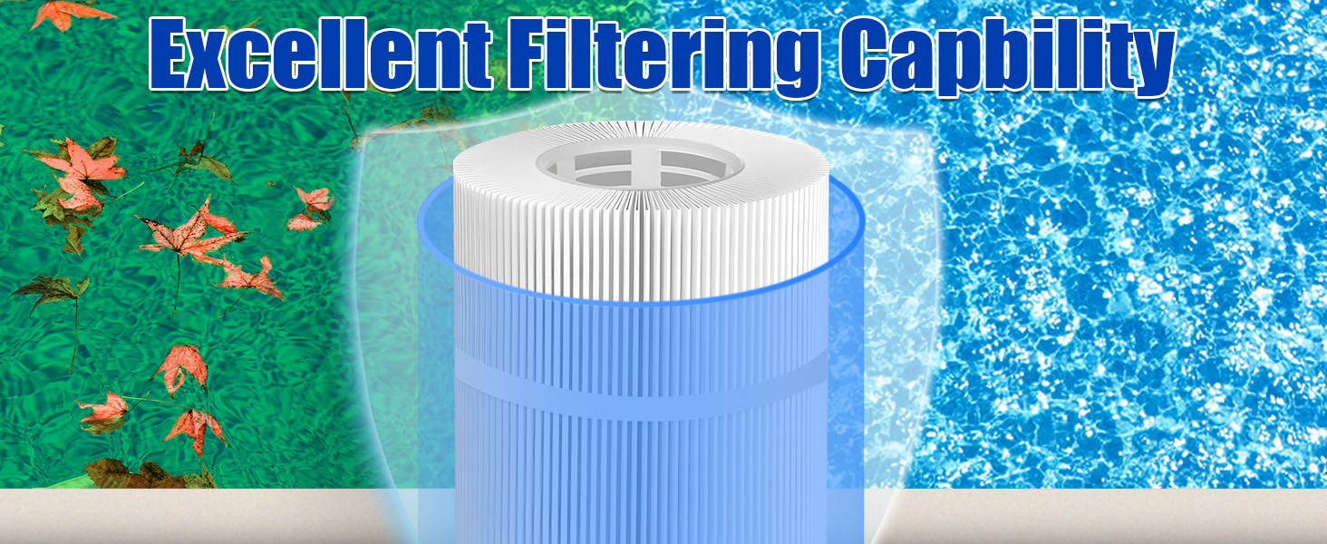 Excellent Filtering Capbility providing you with crystal clear water