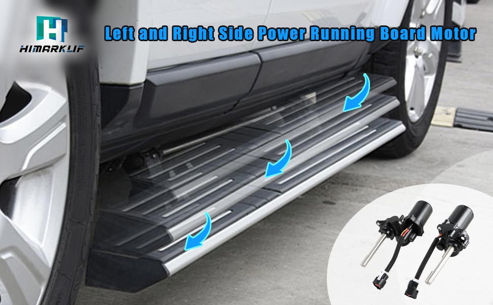 Front Left and Right Side Power Running Board Motor Compatible with Ford