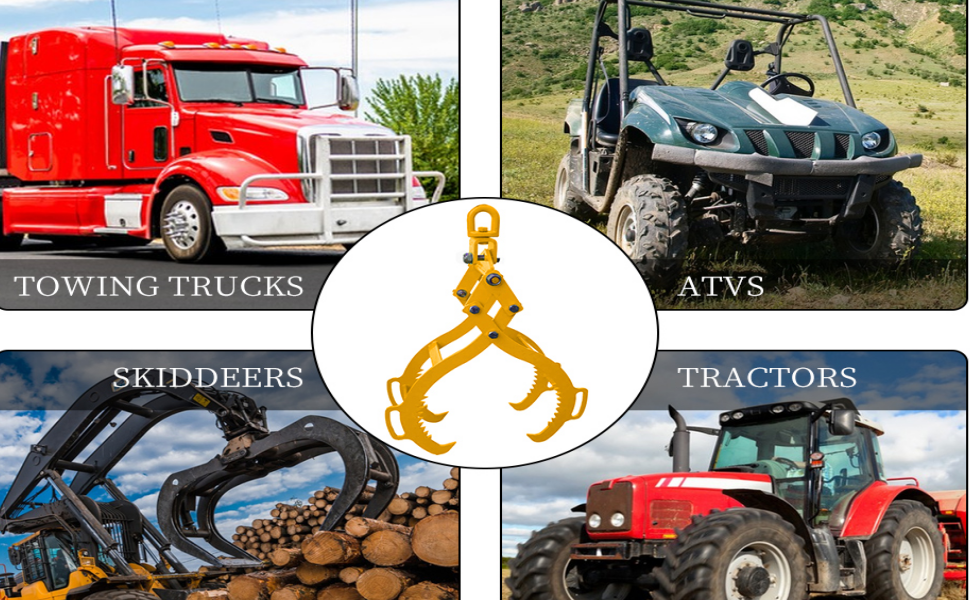 32inch 4 Claw Log Grapple for Logging Tongs
