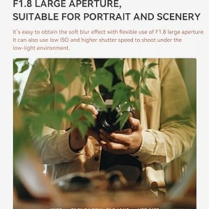 YONGNUO 50mm Fujifilm XF Mount Autofocus Mirrorless lens