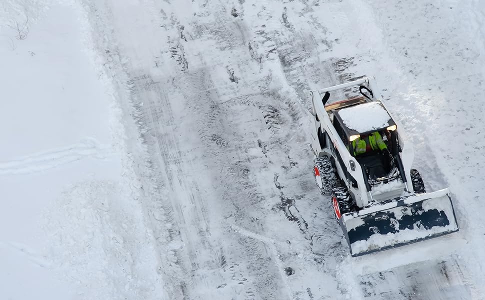 Skid Steer Traction Control in Snow and Ice