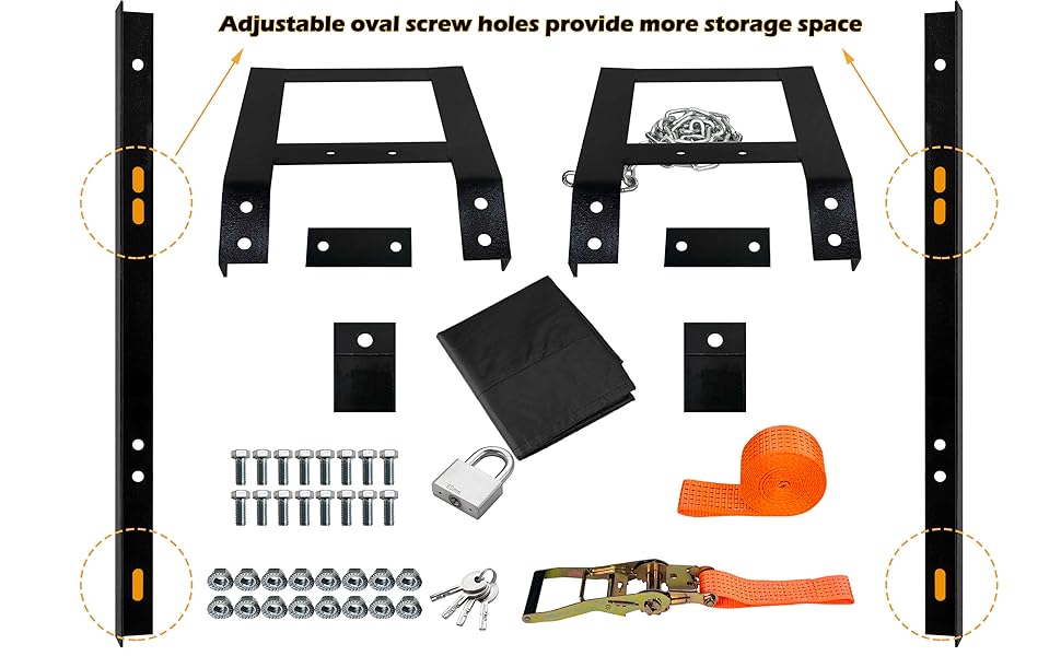 Semi Truck Spare Tire Rack