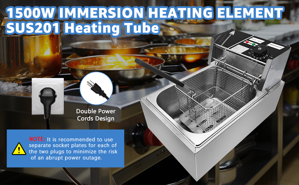 commercial deep fryer