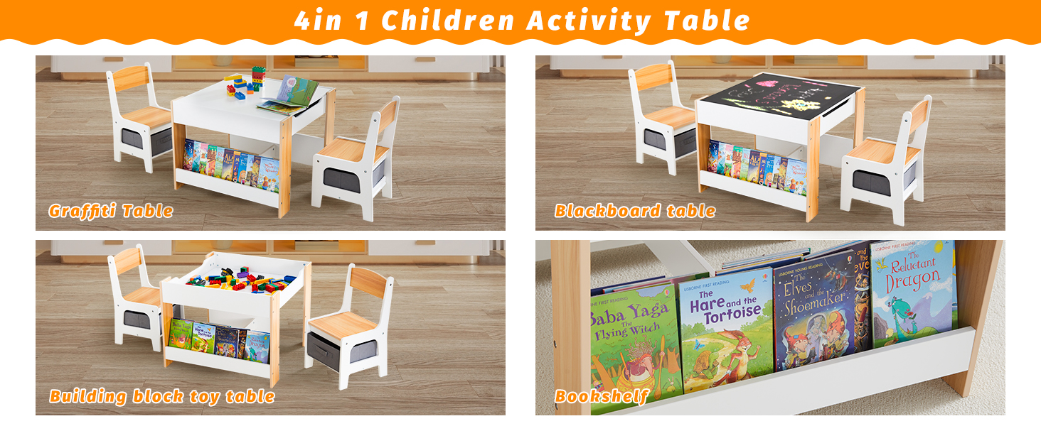 Kids Table and Chair Set