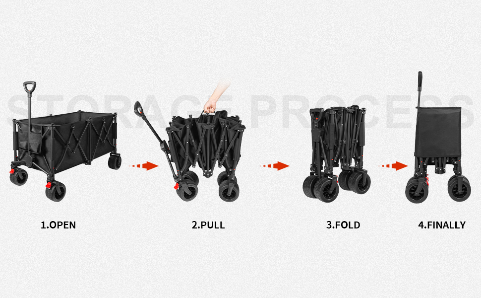 Adjustable garden cart