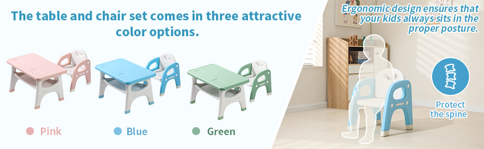 kids table and chairs set