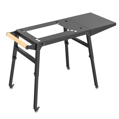 Grill Car with Side Shelf for Monument Tabletop Grill 13742 Parts