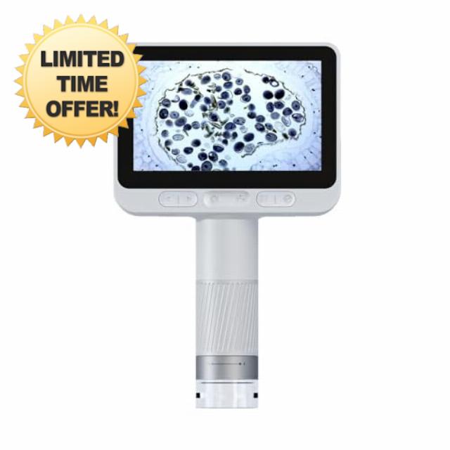 BEAVERLAB Darwin M2 Handheld Digital Microscope with 4.3" IPS Screen