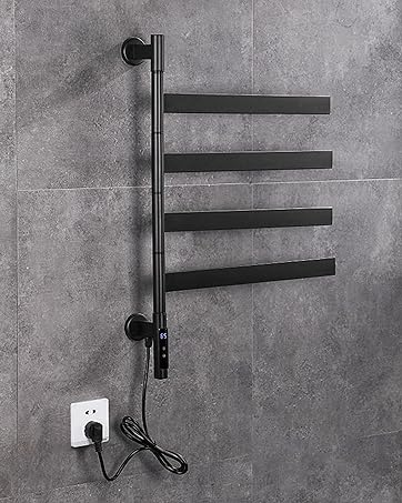 heated towel racks for bathroom
