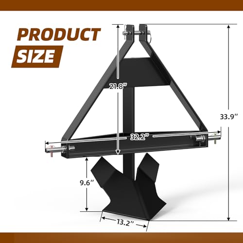 Heavy Duty Middle Buster Quick Hitch Tractors Steel Furrowing Plow Mechanical Plowing
