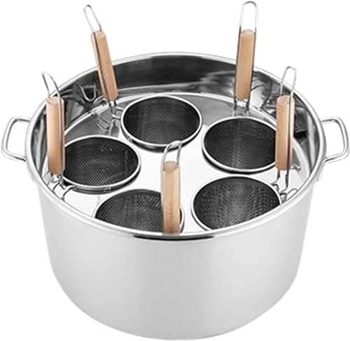 With Divider And Colander Strainer