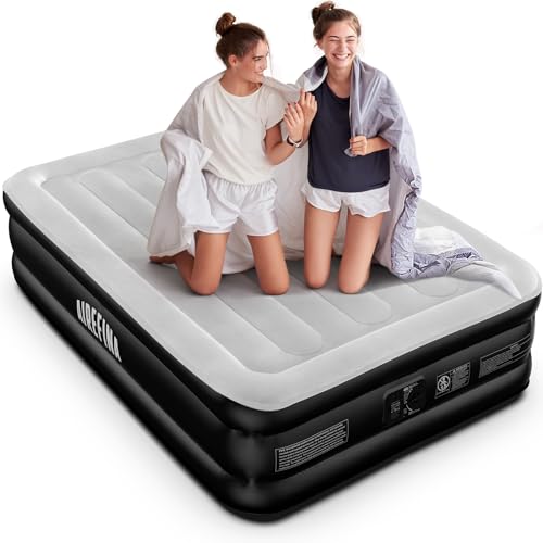 Double Airbed with Built in Pump