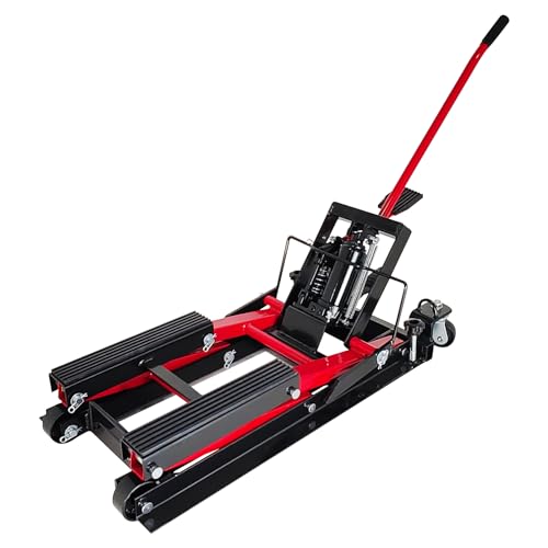 GARVEE 1500 LBS Capacity Steel ATV Lift Stand Hoist with Wheels