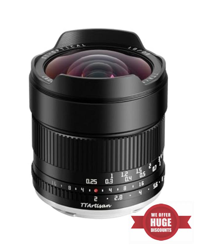 TTArtisan APS-C 10mm F2 for FX Mount Ultra-Wide Angle Lenses Half Frame Manual Focus Camera Lens Compatible with Mirrorless Camera (EOS-RF Mount)
