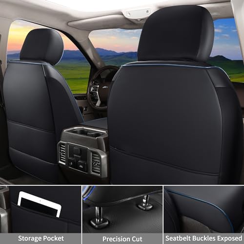 Waterproof Faux Leather Truck Seat Protector