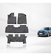 KELCSEECS Floor Mats Custom for Kia Sorento 6/7 Seat 2021 2022 2023 Waterproof Car Mats All Weath...