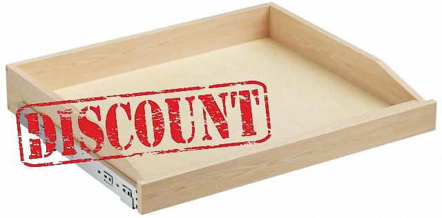 ROOMTEC Pull Out Cabinet Organizer 25-1/2" W x 21" D