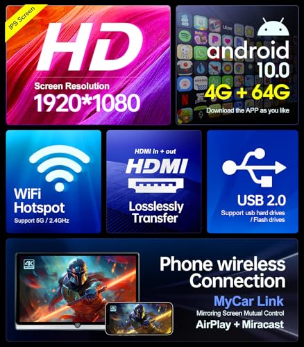 Support Phone Wireless mirroring Touch Screen