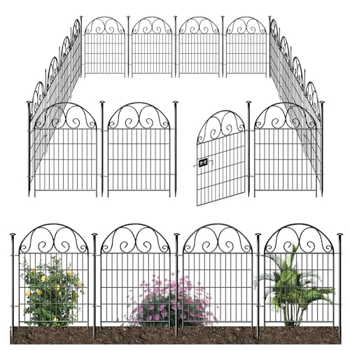 36in(H)×27in(L) 16Panels Dog Digging Fence Barrier