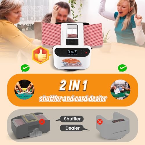 Automatic Card Dealing and Shuffling Machine
