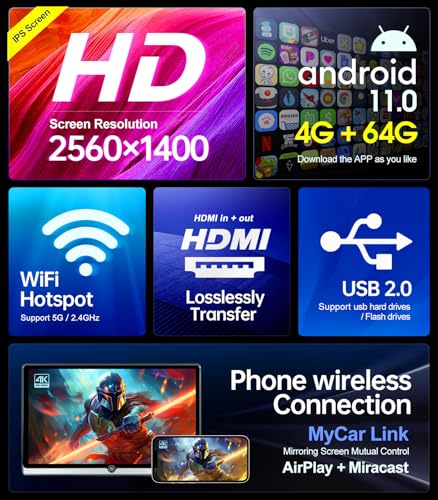 Support Phone Wireless mirroring Touch Screen