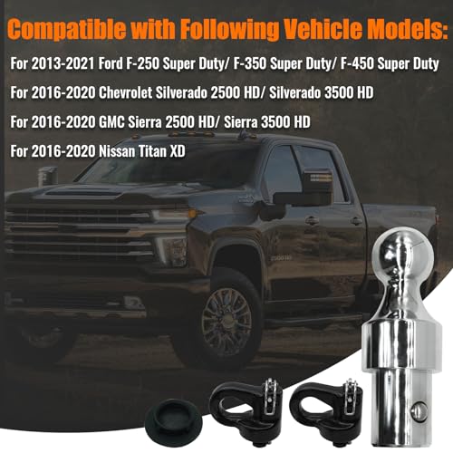 2016-2020 Chevrolet Silverado & GMC Sierra 2500HD/3500 HD & Nissan Titan XD