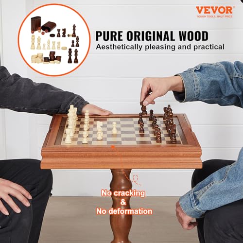18 Inch Premium Wooden Chess Table