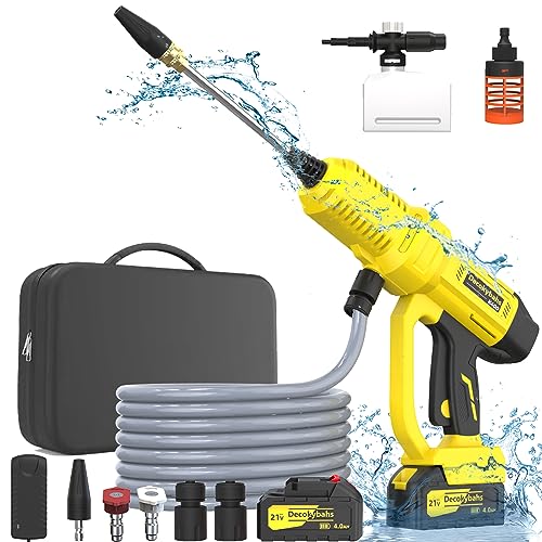 Portable Pressure Washer with 3 Speed Adjustment