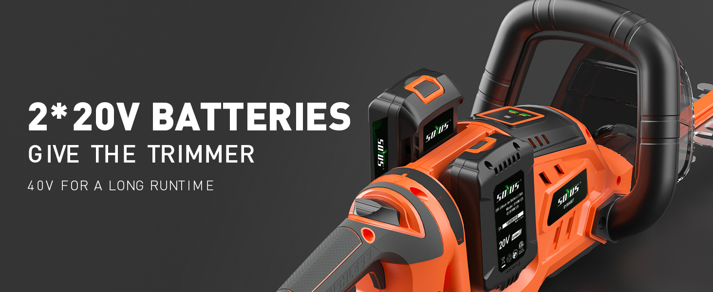 electric hedge trimmer cordless